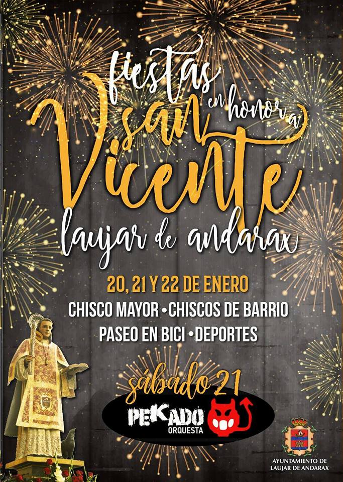 Fiestas patronales en honor de San Vicente mártir 2017 Láujar de Andarax